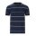 Cruz Freizeit-Tshirt Austin Striped (Baumwolle) navyblau Herren