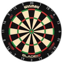 Winmau Dartscheibe Blade 6 Triple Core Carbon PDC - offizielle Board der PDC