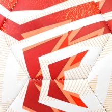 Derbystar Fussball Junior S-Light v25 (Freizeitball) weiss/rot - 1 Ball