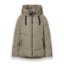 District Winter-Steppjacke Banff (mit Kapuze, winddicht, wasserabweisend) olivegrün Damen
