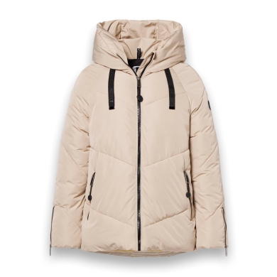District Winter-Steppjacke Banff (mit Kapuze, winddicht, wasserabweisend) sand/beige Damen
