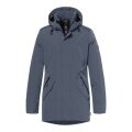 District Winterjacke Winter mit Kapuze (Parka, winddicht, warm) airforce blau Herren