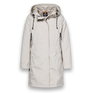 District Übergangsjacke Dandelion (Parka, mit Kapuze, wasserabweisend) beige Damen