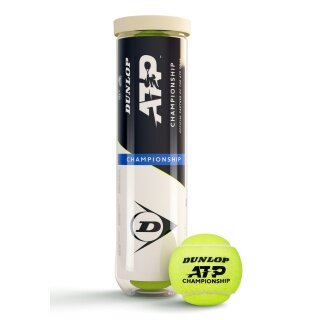Dunlop Tennisbälle ATP Championship Dose 4er