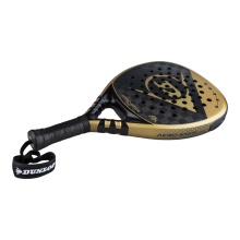 Dunlop Padelschläger Aerostar Pro 370g/Diamant/Turnier schwarz/gold