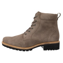 ECCO Stiefelette Elaina Lace Boot (Premium-Leder) braun Damen