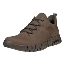 ECCO Sneaker Gruuv Lea GTX (Glattleder, wasserdicht) braun Herren