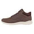 ECCO Alltag-Winterschuhe Irving Mid-Cut (wärmendem Futter, Premium-Nubukleder) braun Herren