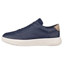 ECCO Sneaker Move (Premium-Leder und Textil) navyblau Herren