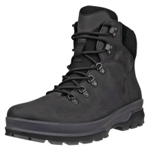 ECCO Winterschuhe Rugged Track WP Lace Boot (Premium-Leder, wasserdicht) schwarz Herren
