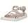ECCO Sandale Flowt (Leder) beige/weiss Damen