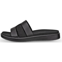 ECCO Sandale Flowt Slide (Premium-Leder) schwarz Damen