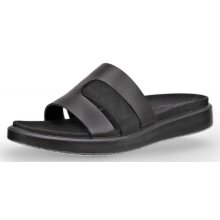 ECCO Sandale Flowt Slide (Premium-Leder) schwarz Damen