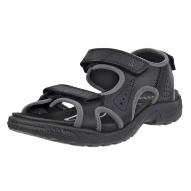 ECCO Sandale Hike 3 Strap (Leder) schwarz Herren