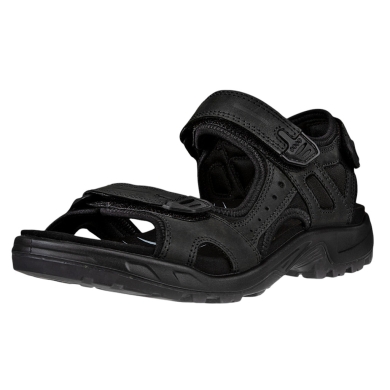 ECCO Sandale Offroad Yucatan Plus (weiches Nubukleder) schwarz Herren