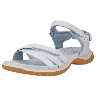 ECCO Sandale Offroad Roam Lea Tex (Nubukleder) hellblau Damen