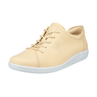 ECCO Sneaker Soft 2.0 Anniversary (ECCO Leder) gelb Damen