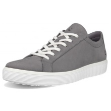 ECCO Sneaker Soft 60 (Premium-Leder) grau Herren