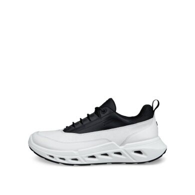 ECCO Sneaker Biom 720 GTX (Vollnarbenleder, wasserdicht) weiss/schwarz Herren