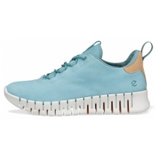 ECCO Sneaker Gruuv Lea (weiches Nappaleder) blau Damen