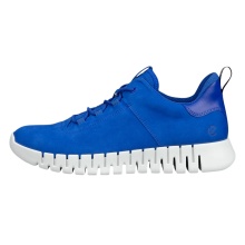 ECCO Sneaker Gruuv Lea (aus Nubukleder) blau Herren
