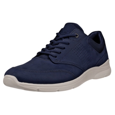 ECCO Sneaker Irving Low Lace (Nubukleder) navyblau Herren