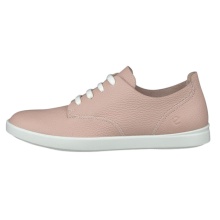 ECCO Sneaker Leisure Lace Up (weiches Premium-Leder) rosa Damen