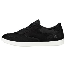 ECCO Sneaker Leisure Oxford (Premium-Leder) schwarz Damen