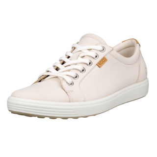 ECCO Sneaker Soft 7 (Nubukleder) beige Damen
