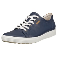 ECCO Sneaker Soft 7 (Nubukleder) navyblau Damen