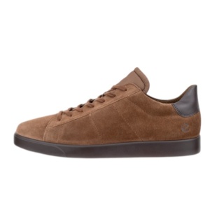 ECCO Sneaker Street Lite (Wildleder) cognacbraun Herren