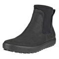 ECCO Stiefelette Soft 7 Tred Chelsea GTX (Nubukleder, wasserdicht) schwarz Damen