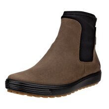 ECCO Stiefelette Soft 7 Tred Chelsea GTX (Nubukleder, wasserdicht) hellbraun Damen