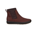 ECCO Stiefelette Soft 7 Tred Chelsea GTX (Nubukleder, wasserdicht) burgundrot/chocolat Damen