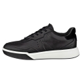 ECCO Sneaker Street Court Lea (Premium-Leder) schwarz Damen