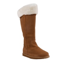 EMU Australia Winterstiefel Georgi (Veloursleder, wasserdicht) kastanienbraun Damen
