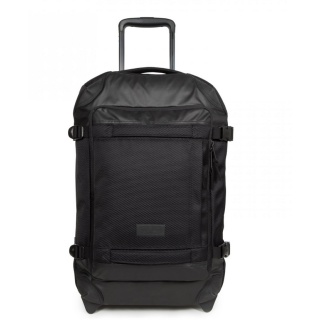 Eastpak Travel-Reisetasche Tranverz CNNCT S (42 Liter) mit Rollen schwarz