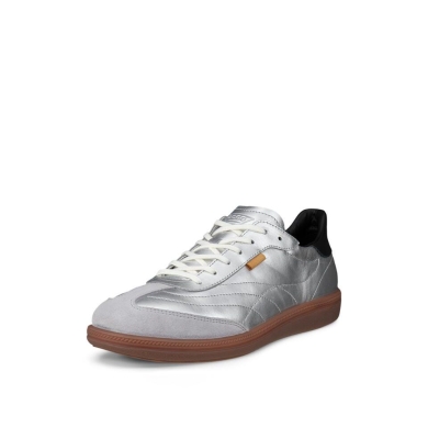 ECCO Sneaker Soft 11 (Vollnarbenleder) silber Damen