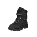Ecco Winterstiefel Snow Mountain Lace (Premium-Leder und Textil, wasserdicht) schwarz Kinder