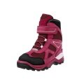 Ecco Winterstiefel Snow Mountain (Nubukleder/Textil, wasserdicht) pink/plum Mädchen