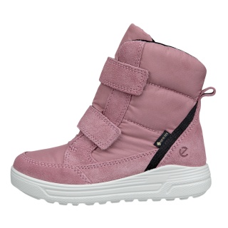 Ecco Winterstiefel Urban Snowboarder Mid GTX (Wildleder, wasserdicht) pink Mädchen