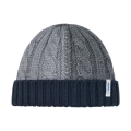 Eisbär Mütze (Beanie) Alba - Merinomix - grau/navyblau - 1 Stück