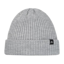 Eisbär Mütze (Beanie) Ripp MÜ 2.0 Rippstruktur - grau - 1 Stück