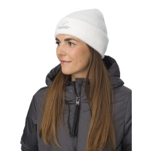 Eisbär Wintermütze (Beanie) Mana - Flauschige Textur - Damen weiss - 1 Stück
