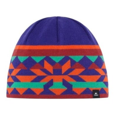 Eisbär Wintermütze (Beanie) Pixie - orange/blau - 1 Stück