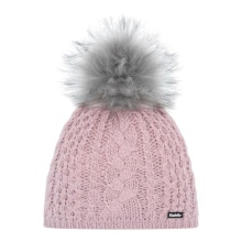 Eisbär Strickmütze (Pompon) Afra Lux - pink