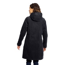 Elkline Wintermantel Glasgow Cord (winddicht, wasserdicht, warm) schwarz Damen
