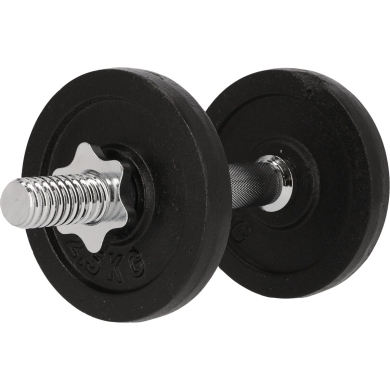 Endurance Kurzhantel Dumbbell Set schwarz/grau 10kg - 1 Stück -