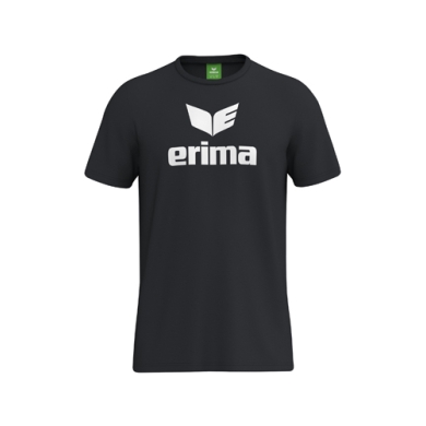 Erima Freizeit-Tshirt Promo (100% Baumwolle) 2026 schwarz Herren