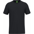 Erima Freizeit-Tshirt Teamsport (100% Baumwolle) schwarz Herren
